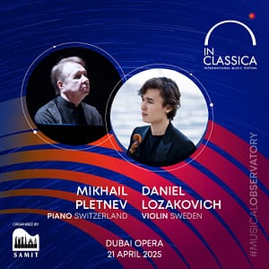 InClassica International Music Festival Presents Grand Finale at Dubai Opera – Classical Events Classical Events Shop Online at Dubai Offers