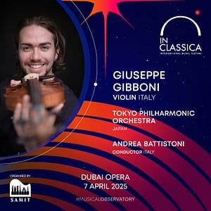 InClassica International Music Festival Presents Italian Maestros at Dubai Opera – Classical Events Classical Events Shop Online at Dubai Offers