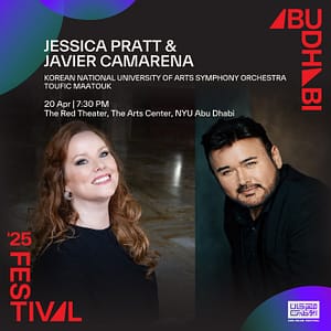 Jessica Pratt and Javier Camarena Live in The Red Theater, NYU Abu Dhabi – Shows and Theatrical Plays Shows and Theatrical Plays Shop Online at Dubai Offers