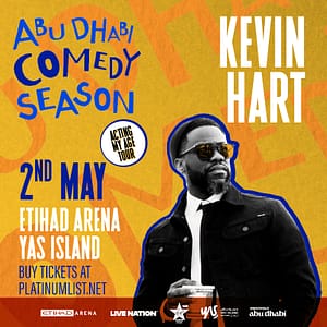 Kevin Hart at Etihad Arena in Abu Dhabi – Comedy Events Comedy Events Shop Online at Dubai Offers