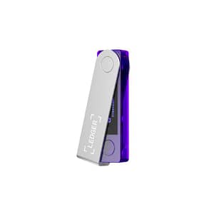 Ledger Nano X Crypto Wallet – Purple Transparent Mobiles & Tablets Shop Online at Dubai Offers 2