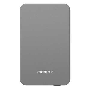 MOMAX Q.MAG POWER6 5000mAh MAGSAFE WRLS PWR BANK SPACE GREY Accessories Shop Online at Dubai Offers