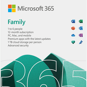 Microsoft 365 Family Computing Shop Online at Dubai Offers