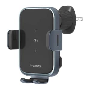 Momax Q.Mount Smart 6 Dual Coil Wireless Car Charger – Space Grey Accessories Shop Online at Dubai Offers