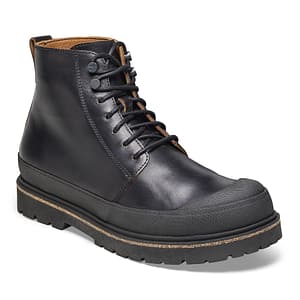 Prescott Waxy Leather Black Male Male Shop Online at Dubai Offers