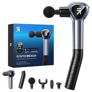 RENPHO Rechargeable Massage Gun with Extension Handle Personal Care Shop Online at Dubai Offers