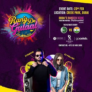 Desi Events Rang De Gulaal Holi 2025 in Dubai Desi Events Shop Online at Dubai Offers