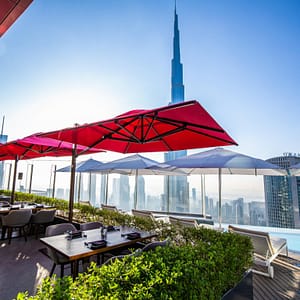 Set Menu Lunch at CÉ LA VI with Selected Beverages and Burj Khalifa Views – Brunches Brunches Shop Online at Dubai Offers