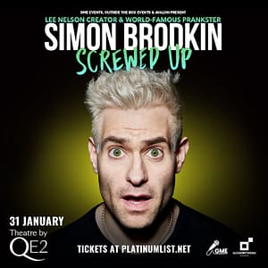 Comedy Events Simon Brodkin at Theatre by QE2 in Dubai Comedy Events Shop Online at Dubai Offers