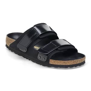 Uji Nubuk Leather black Female Female Shop Online at Dubai Offers