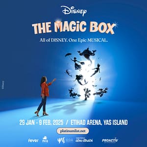 Disney The Magic Box at Etihad Arena in Abu Dhabi  Etihad Arena