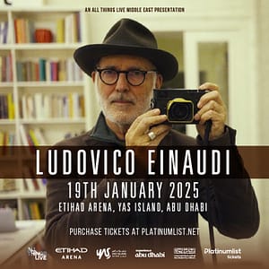 Ludovico Einaudi 2025 Live in Abu Dhabi  Etihad Arena