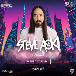 Steve Aoki at Barasti Beach in Dubai  Barasti Beach