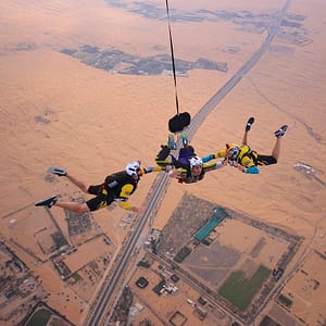 Tandem Skydive Desert Drop  Skydive Dubai Desert Dropzone