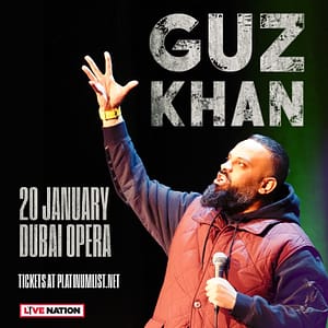 Guz Khan Live at Dubai Opera  Dubai Opera