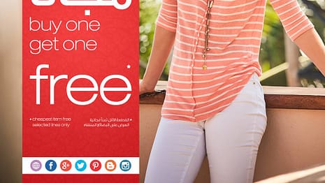 Buy 1 Get Free Promotion on Selected items