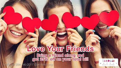 Love Your Friends Promo Offer