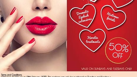 Space Salon Valentines Exclusive Offers