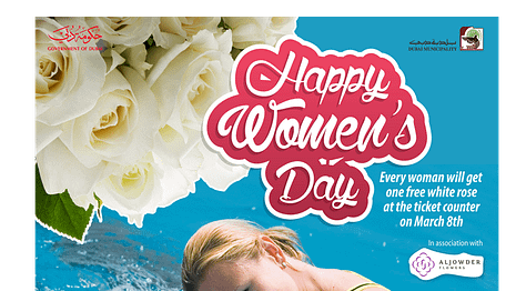 Women's Day Celebration Special Offer @ Dubai Dolphinarium