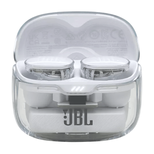 JBL Tune Buds Ghost Edition | White | Wireless ANC EarBuds | Bluetooth Headphone | JBL-TBUDS-GWHT