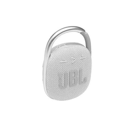 JBL Clip 4 | White Color | Portable Bluetooth Speaker | Waterproof