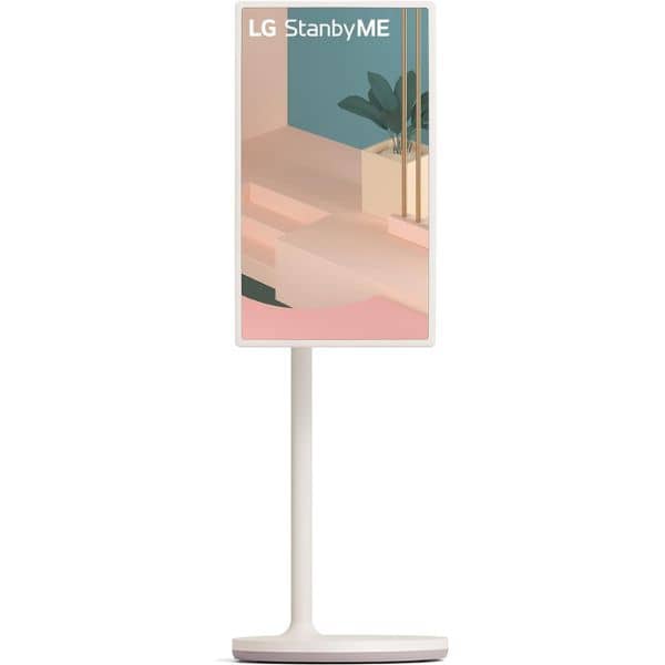 LG 27-Inch Class Stanby Me 1080p-Portable Touch-Screen-Monitor | Built-in Battery| Full Swivel Rotation| 60Hz Refresh Rate| Calming Beige | 27ART10...