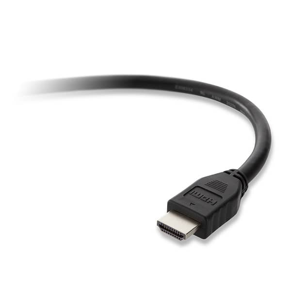 Belkin HDMI Cable | 4K Ultra HD Compatible | 3 Meter | BL-CBL-HDMI-BLK-3M | Black Color