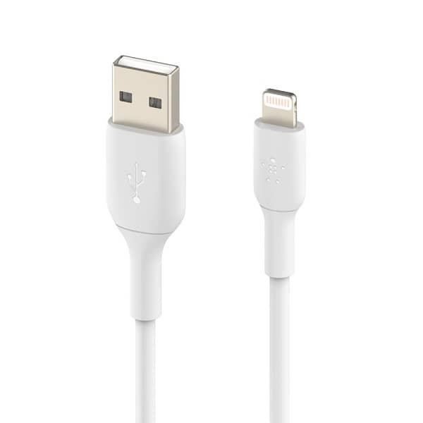 Belkin Lightning Cable | USB A Port | 1 Meter | BL-CBL-SYNC-LTG-WHT-1M | White Color