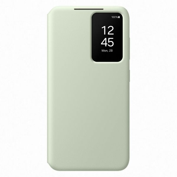 Samsung Galaxy S24 Smart View Wallet Case | Color Light Green