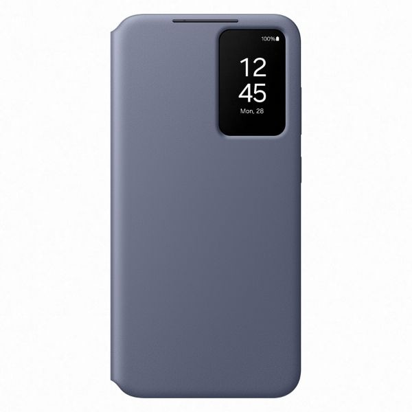 Samsung Galaxy S24 Plus Smart View Wallet Case | Color Violet