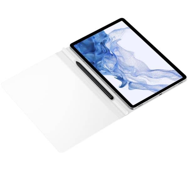 Samsung Tab S8 Case Note View Cover | White