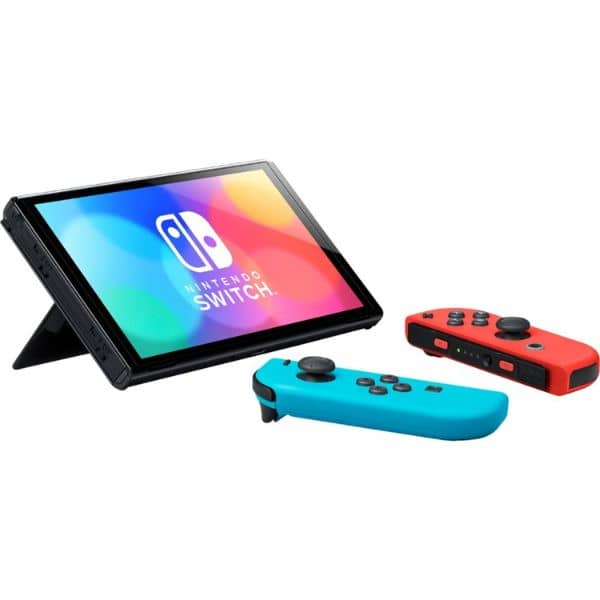 Nintendo Switch |HWSC-8834092023| OLED Console 64GB Neon Blue/Red Middle East Version