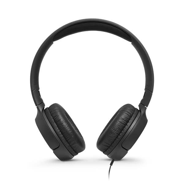 JBL Tune 500 | Wired On Ear Headphone | JBL-TUNE500HDPHNS | Black Color