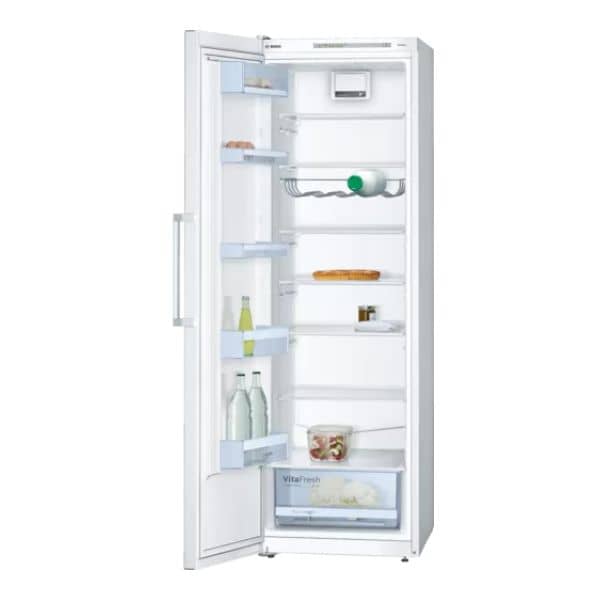 Bosch Serie | 4 free-standing fridge, 348Liter 186x60CM White, KSV36NW30M