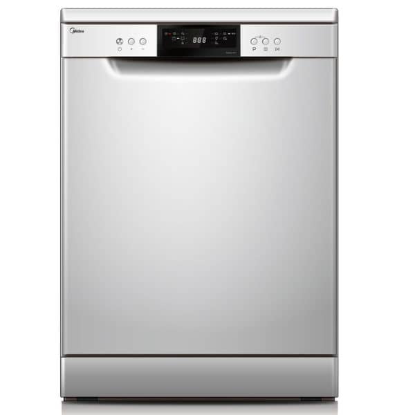 Midea Freestanding Dishwasher 14 Place Settings | 7 Auto Programs | Inverter Quattro | Energy Efficient | Half Load Function | Rapid Wash | Child L...