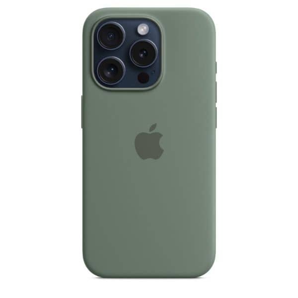 Apple iPhone 15 Pro Silicone Case with Mag Safe | Cypress