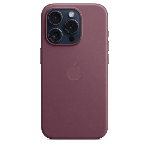 Apple iPhone 15 Pro Fine Woven Case with Mag Safe | Mulberry