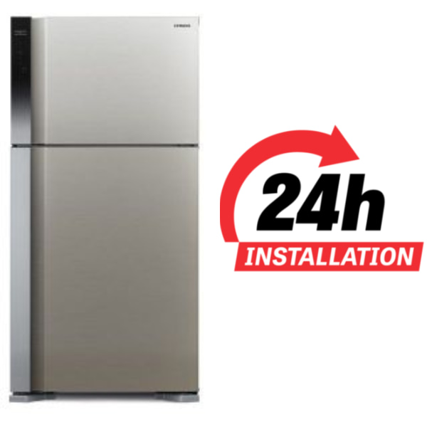 Hitachi | 715L Gross 510L Net Capacity Top Mount Refrigerator | No Frost Fridge Freezer | Dual Fan Cooling | 10 Year Inverter Compressor Warranty |...