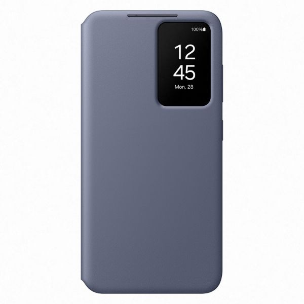 Samsung Galaxy S24 Smart View Wallet Case | Color Violet