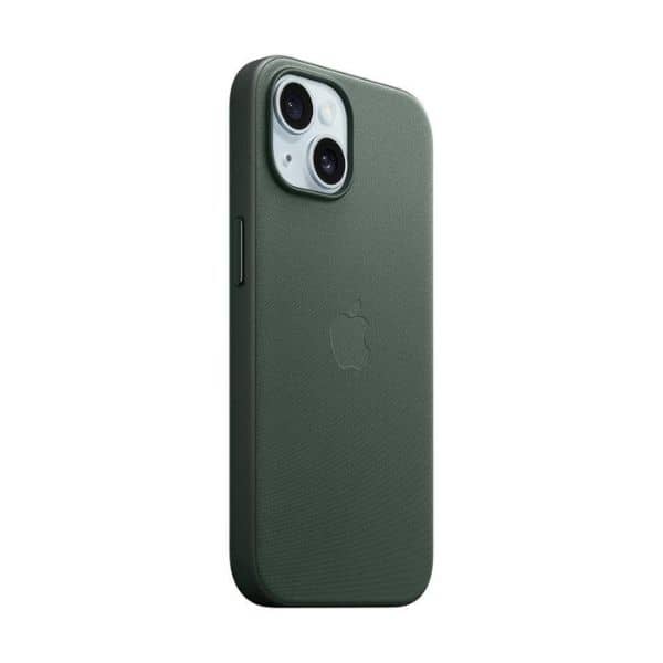 iPhone 15 Plus FineWoven Case with Mag Safe | Color Evergreen