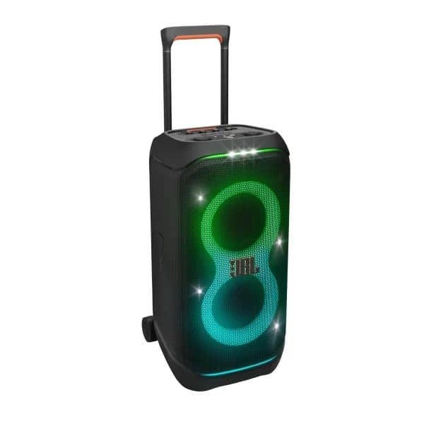 JBL Party box Stage 320 Portable Party Speaker with Wheels| Color Black| JBL-PBSTAGE320-BLKUK