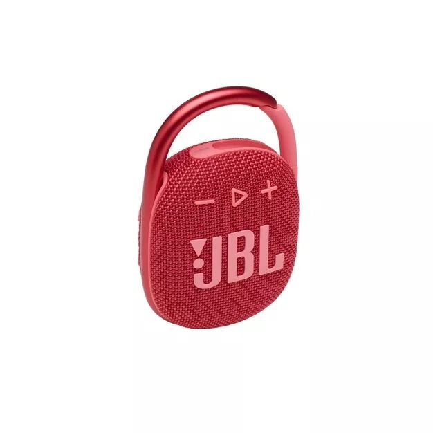 JBL Clip 4 | Red Color | Portable Bluetooth Speaker | Waterproof