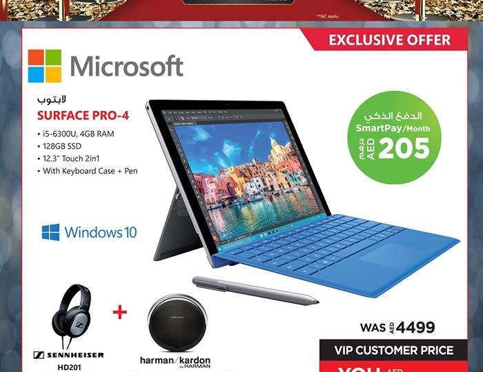 Surface PRo-4 Laptop Exclusive Offer