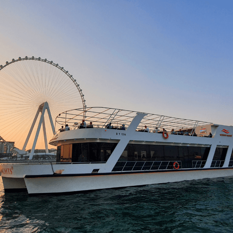 Dubai Marina Sunset Cruise with Live Music & Open Bar  Yachts - Boarding Point