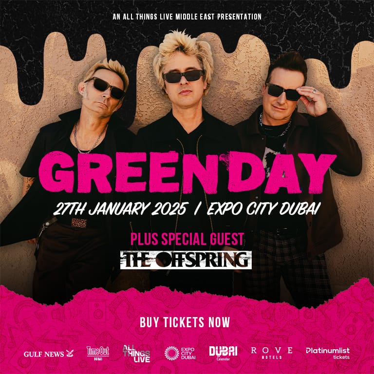 Green Day 2025 Live in Expo City Dubai  Expo City Arena