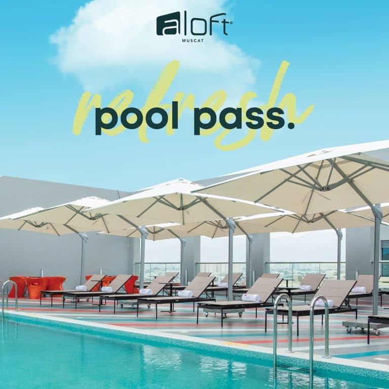 Pool Pass at Aloft Muscat  Aloft Muscat