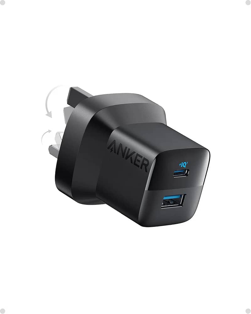 Anker 323 Charger (33W) With 3ft c- c bundle black Accessories Shop Online at Dubai Offers 2