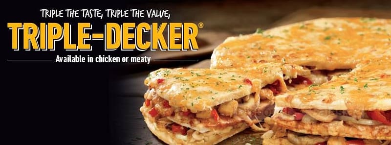 New Debonairs Triple-Decker Pizza Fast Foods & Coffee Shops Shop Online at Dubai Offers 2