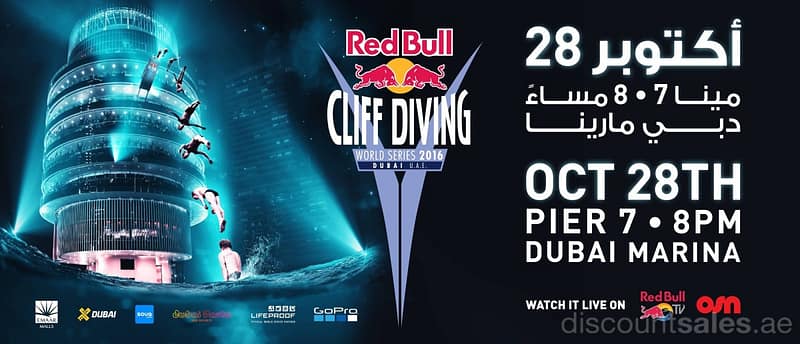 Red Bull Cliff Diving World Series 2016 Event & Shows Tickets Shop Online at Dubai Offers 2