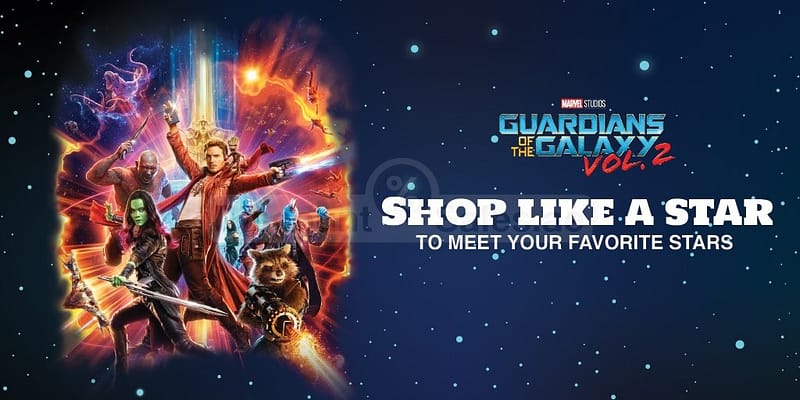 Spend AED200 at Dubai Outlet Mall and get a chance to win an all expense paid trip to the World Premiere of Guardians Dubai Outlet Mall Shop Online at Dubai Offers 2